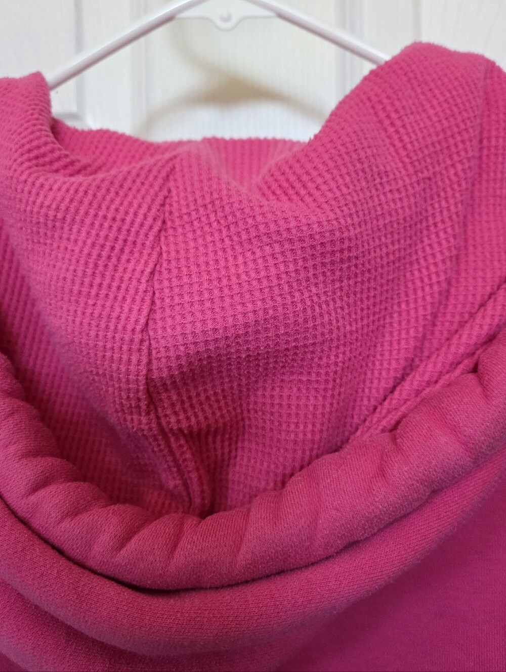 Hollister California Y2K Pink Zip-Up Hoodie with Blue Logo Surfer Girly Retro M - Picture 7 of 8